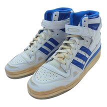 adidas アディダス GZ6467 Forum 84 フォーラム ハイ フット ウェア ホワイト ブルー スニーカー 28cm【新古品】【中古】_画像2