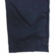 VISVIM ビズビム 12AW 0112205008007 SLIM CHINO PANTS スリム チノ パンツ シンチバック フライボタン パンツ ネイビー系 3【中古】_画像5