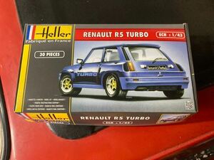 e rail 1/43 Renault R5 turbo plastic model FF0150 automobile heller Tamiya 