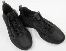 ●ECCOエコーST.360M レザースニーカー(黒,42(CN:26.5,JP:26.0),821324 51094)新品_画像1