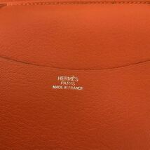 HERMES エルメス システム 手帳カバー オレンジ_画像3