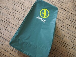 AIGLE★エーグル★RIDER BAG ライダーバッグ★カートバッグ★未使用★開閉部ファスナー★ロゴプリント★ファッション小物★鞄