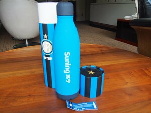 SUNING スニン・コム★INTER インテル VACUUM FLASK バキュームフラスク 500ml★水筒★ボトル★スポーツ用品小物★キャンプ アウトドア