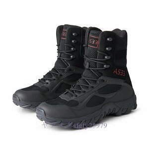 A031F new goods popular four . applying men's casual boots sneakers . slide outdoor high hat Schott height military boots mountain climbing shoes 