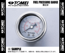 TOMEI 東名パワード FUEL PRESSURE GAUGE フューエルプレッシャーゲージ (燃圧計) 0～7kg/cm2 0～100psi (185112_画像2