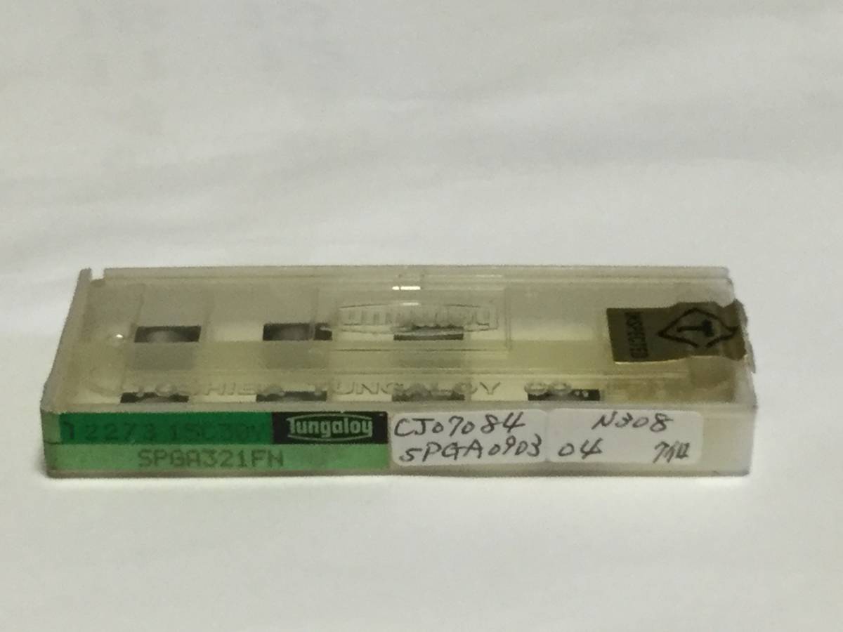 タンガロイ チップ SPGA090304 N308 7個 CJ07084
