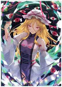 Touhou Project Clear File Smiley Drill Clear File Purple (Cheeseroll) 202306-Сквена