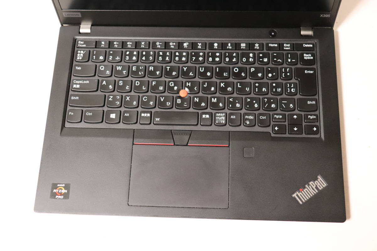 M527. Lenovo / ThinkPad X395 / 20NLCTO1WW / Ryzen 7 PRO 3700U