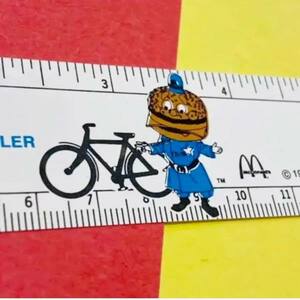 McDonald’s マクドナルド ビッグマックポリス 定規 1点 mcdonald's mcdonald Officer Big Mac ビッグマック キャラクター