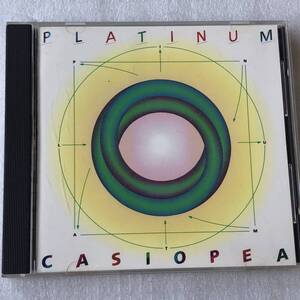 中古CD Casiopea カシオペア/PLATINUM プラティナム 12th(1987年 H33P-20176) 日本産,フュージョン系