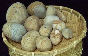 [ medicine stone .]. river medicine stone small ~ large [3,000g] set 