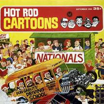 ポスター★1965年 Hot Rod Cartoons #6★ビンテージ/リトルレッドワゴン/Dodge A-100/ホットロッド/ドラッグレース/スクールバス/エドロス_画像3