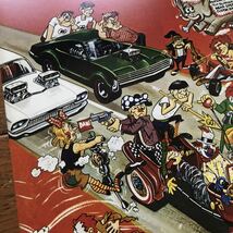 ポスター★1966年 Hot Rod Cartoons #11★ビンテージ/リトルレッドワゴン/Dodge A-100/ファニーカー/オールズモビル・トロネード_画像6
