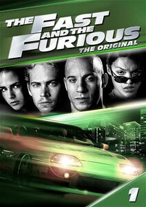 ポスター『ワイルド・スピード』（The Fast and the Furious）2001★ポール・ウォーカー/ヴィン・ディーゼル/スポコン/スープラ