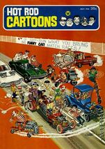 ポスター★1966年 Hot Rod Cartoons #11★ビンテージ/リトルレッドワゴン/Dodge A-100/ファニーカー/オールズモビル・トロネード_画像2