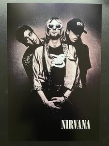 ポスター★ニルヴァーナ（Nirvana）1993 プロモーションポスター★カート・コバーン/Kurt Cobain/Sub Pop/グランジ/シアトル
