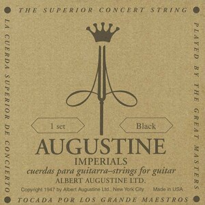 AUGUSTINE Augustine classic guitar string imperial black set IMP/BLACK SET