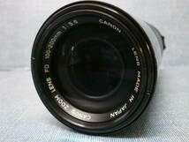 中古良品 Canon キヤノン NFD 100-200/5.6 点検整備済み_画像2