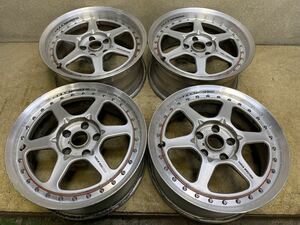 RAYS(レイズ) VOLK RACING(ボルク レーシング) GTP 17インチ 17X8JJ +33 17X7JJ +29 PCD 114.3/5H 前後セット 中古4本