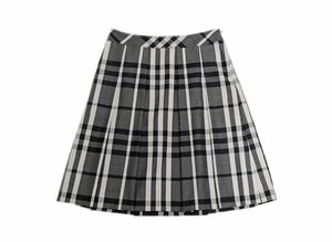  Burberry noba check skirt #42 gray 