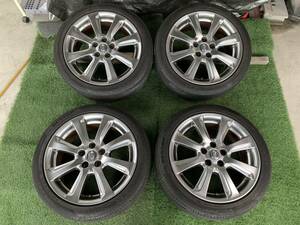 送料込み!! TOYOTA 純正ホイール 225/45R18 DUNLOP VEURO VE304 中古 4本セット