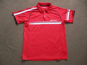 [babolat] ~ Babolat * left right non against . design men's * polo-shirt [ beautiful goods ]