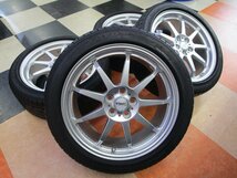 TWS FORGED Airverde CF 17インチ プリウス カローラツーリング ウィッシュ 7J +50 5H100 215/45R17 TOYO ナノエナジーR41 2016年 4本_画像1