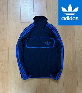 早い者勝ち 送料230円 アディダス adidas ジャージ トレフォイル オリジナルス ベッケンバウアー ATP トラックジャケット ロゴ ライン 美品