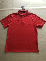 訳あり！送料無料◆アンダーアーマー Men's Tech Polo◆(LG)◆1283703-600◆UNDER ARMOUR 半袖ポロシャツ_画像1