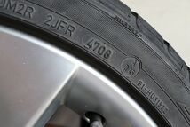 VW シロッコ純正ホイール 235/40R/18 3C8 601 025 D 2008年47週 ダンロップ ラジアルタイヤ 中古_画像3