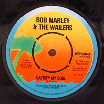 BOB MARLEY & THE WAILERS-Satisfy My Soul / Smile Jamaica (UK_画像1