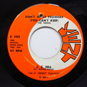 Z.Z. HILL-Don't Make Promises (Orig)