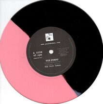PORK DUKES, THE-Pop Stars (UK 500枚限定ピンク＆ブラックマーブルヴァイナル 7「廃盤_画像3