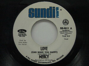 MERCY-Love / Fire Ball (US Orig.Black Vinyl 7)