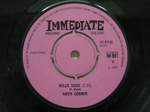 AMEN CORNER-Hello Susie / Evil Man's Gonna Win