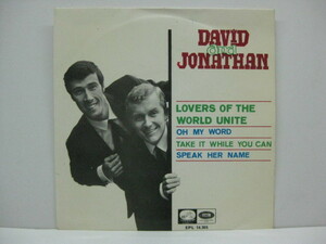 DAVID AND JONATHAN-Lovers Of The World Unite（EP）