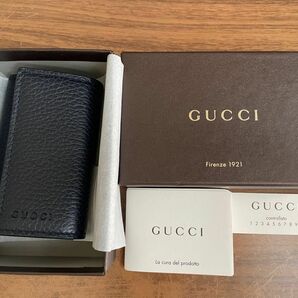 【新品未使用】GUCCI キーケース ブラック