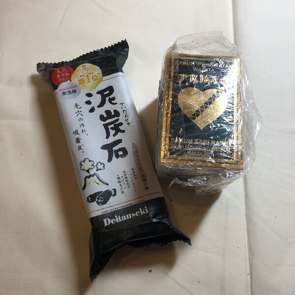 新品・未使用プリマサリラペソー 石鹸2個 泥炭石石鹸1個