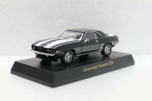 京商 1/64 シボレー カマロ Z28 黒 ブラック ミニカーコレクション サークルKサンクス USAスポーツ Chevrolet Camaro Z28 Black
