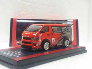 Tarmac 限定 1/64 CRSドリフト弐号機 トヨタ ハイエース ワイドボディ ドリフトバージョン ターマックワークス Hiace 200系 Drift Version