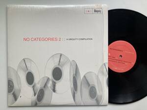 No Categories 2: A Ubiquity Compilation クロスオーバー 2LP / URLP040