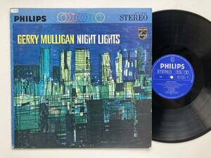 LP SFX-10543 GERRY MULLIGAN / NIGHT LIGHTS PHILIPS レコード 盤 ジャズ
