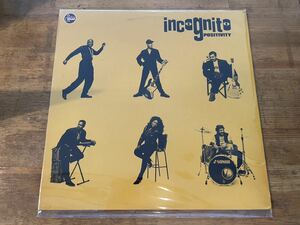 INCOGNITO POSITIVITY LP UK ORIGINAL PRESS!! ACID JAZZ 名盤「STILL A FRIEND OF MINE」収録