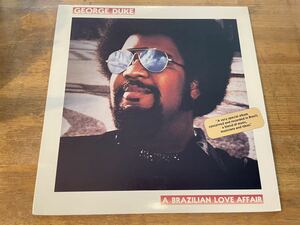 GEORGE DUKE A BRAZILIAN LOVE AFFAIR LP US ORIGINAL PRESS!! BRAZILIAN FUSION CLASSIC!!「A BRAZILIAN LOVE AFFAIR」収録！