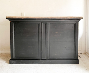  France antique black pe Inte do counter M/ marks lie Cafe apparel interior ko-tine-to store interior furniture space design 