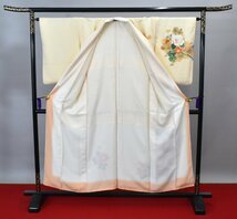 附下訪問着 披露宴 秋草文 花 身丈147cm 裄丈64.5cm ★着物 パーティー t‐844_画像10