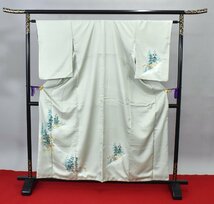 附下訪問着 披露宴 自然文様 おしゃれ 身丈153cm 裄丈64cm ★着物 パーティー t‐1189_画像1