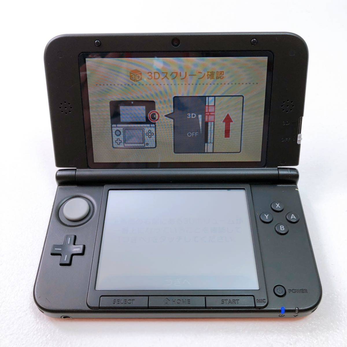 67【中古】Nintendo 3DS LL 本体 SPR-001 レッド×ブラック