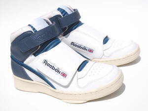 デッド!! 新品 US 7 1/2・25.5cm Reebok ALIEN STOMPER MID リーボック エイリアンスタンパー ミッド 白 紺