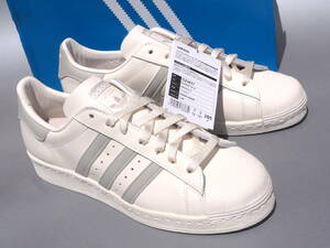 デッド!! US 10 1/2 /28.5cm 新品!! 限定 22年 adidas スーパースター 82 白ｘグレー SUPERSTAR 82 天然皮革